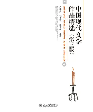 書封 中国现代文学作品精选（第三版）